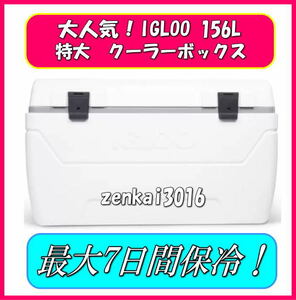 ★地域限定送料無料★IGLOOイグルーＭＡＸＣＯＬＤ クーラーボックス 165ＱＴ 156Ｌ祭り、イベントフェス、運動会、キャンプグランピング♪