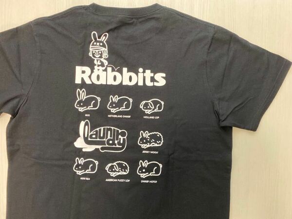 【新品未使用】Laundry ランドリー ラビッツ Rabbits☆半袖Tシャツ Lサイズ ウサギ