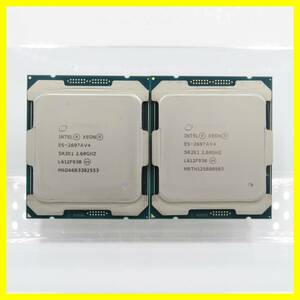 Intel Xeon E5-2697A V4 SR2K1 2 piece set operation verification ending 