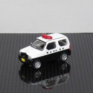 カーコレクション 基本セットO2 スズキ ジムニー パトカー トミーテック カーコレ 1/150【全長約2cm程度】