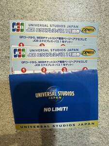 フライングダイナソー ハリーポッター 待ち時間を大幅短縮 JCBエクスプレスパス1の引換券 USJ ユニバーサルスタジオジャパン　2枚セット