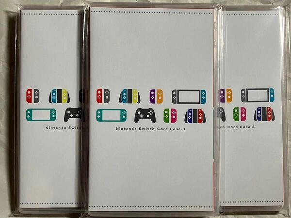 同品３個　Nintendo Switch カードケース(8枚収納)　スイッチ