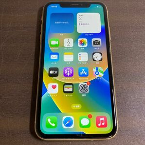 51592 iPhone XR 128GB イエロー　SIMフリー　ジャンク品　※本体のみ