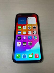 82266 iPhoneXR 128GB ブラック　SIMフリー　ジャンク品　※本体のみ