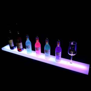  home use / quotient industry for bar for LED lighting attaching sake shelves . bottle display,1 step 20 color drink display shelves stand, remote attaching acrylic fiber independent 