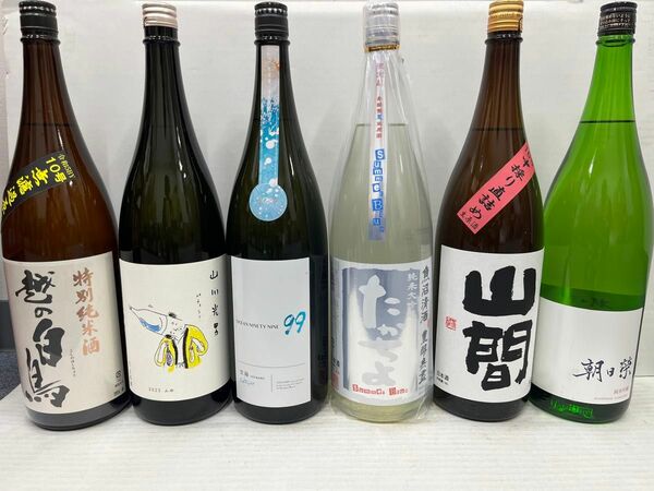 【日本酒】一升瓶6本セット 