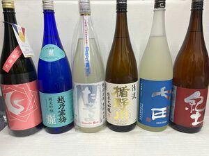 【日本酒】一升瓶6本セット 