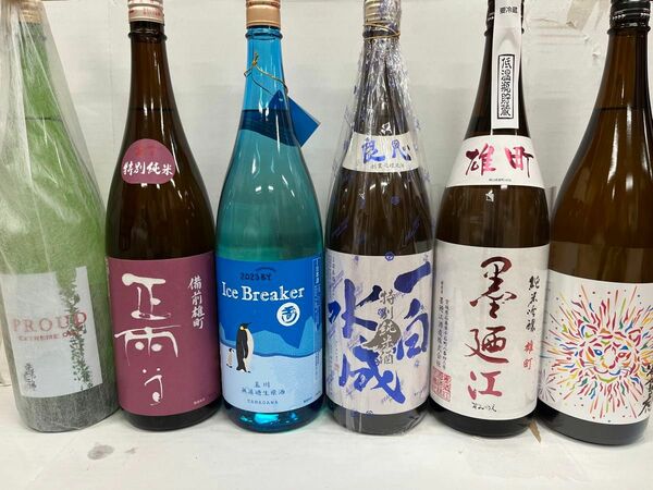 【日本酒】一升瓶6本セット 