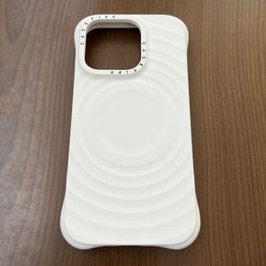 605p0332☆ CASETiFY ホワイト iPhone 15 Pro ケース [シリコン / 2mからの落下試験をクリア] - ホワイト