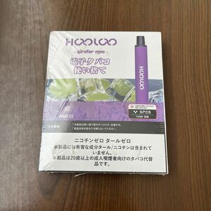 605p1507☆ HOOLOO 電子タバコ 使い捨て ベイプ vape 7,500回吸引 24種風味 5本 爆煙 液漏れ防止 シーシャ 持ち運び ベイプ 本体 大容量 