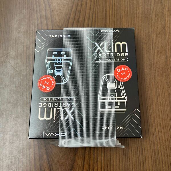 605p2213☆ OXVA XLIM PODカートリッジ トップフィル・バージョン V3 交換用ポッド 0.4Ω