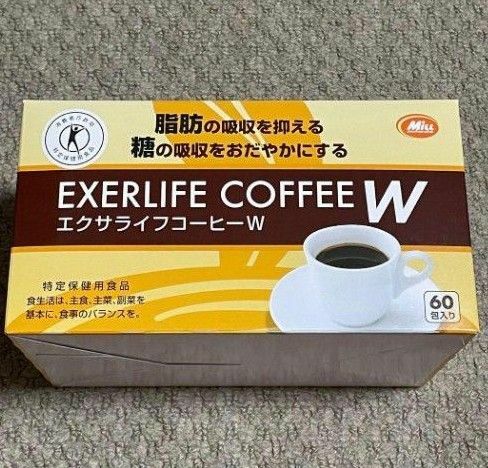 【新品未開封】エクサライフコーヒーW 60包