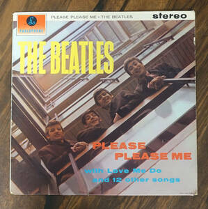 Sample record! UK Original Parlophone PCS 3042 super-rare! 2nd Stereo 33 1/3 Pleaes Please Me / The Beatles MAT: 1/1+1P/1G