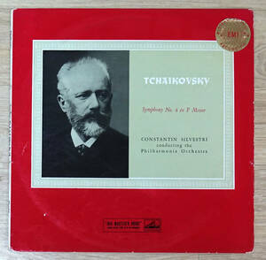 英HMV ASD 253 チャイコフスキー交響曲第4番 シルヴェストリ