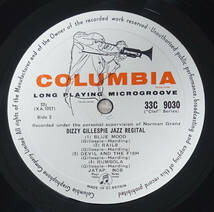極美! UK Columbia 33C 9030 最初回 Dizzy Gillespie Jazz Recital MAT: 1N/1N+1G/1G_画像4