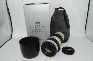 【美品】キヤノン Canon EF 70-200mm F4L IS USM 元箱付き #r6-106