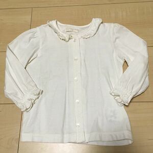  new goods katsura tree . beautiful baby thin long sleeve blouse 90cm formal casual 