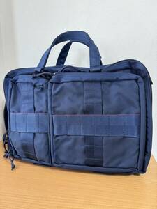 百名品●定価82500円●極美品●ブリーフィング BRIEFING×BEAMS PLUS 別注 “3WAY BAG” リュックサック アメリカ製 ネイビー