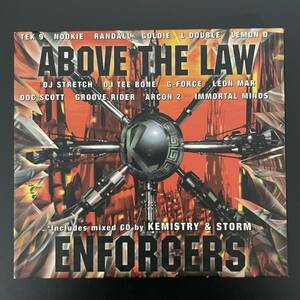 V.A. - Above The Law - Enforcers / Kemistry & Storm, Reinforced Records RIVET CD 07 ドラムンベース,Drum&Bass,Drum'n'Bass,Jungle