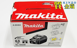 マキタ/makita/リチウムイオンバッテリー/BL1860B/雪印/18V/6.0Ah/108Wh/未使用品/24268