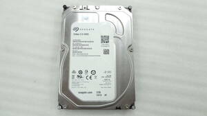 １円～ 3.5型HDD SEAGATE Video3.5HDD ST2000VM005 2TB FW:SC11 SATA 中古動作品(A20)