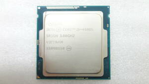 CPU Intel Core i5 i5-4590S SR1QN 3.00Ghz LGA 1150 中古動作品(A60)
