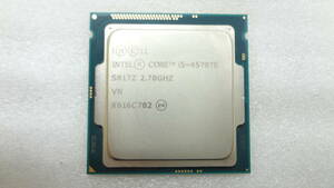 訳あり CPU Intel Core i5-4570TE SR17Z 2.70Ghz LGA1150 中古動作品(A130)