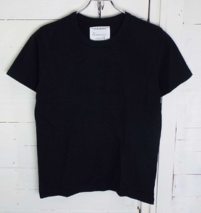 T1162〇hammond ARP(ハモンドアープ)クルーネックTシャツ 半袖 サイズ1 ブラック