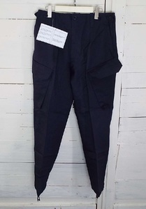 T3042〇BRITISH ARMY イギリス軍 ROYAL NAVY COMBAT TROUSERS ミリタリー トラウザース カーゴパンツ ネイビー サイズM～L