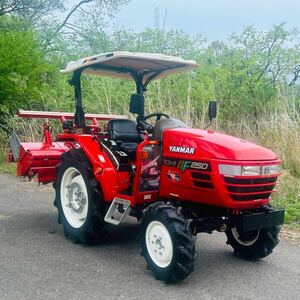 ** Yanmar tractor AF250 *25 horse power *4WD*426 hour * power steering * automatic horizontal * reversal * speed *UFO* Canopy attaching **