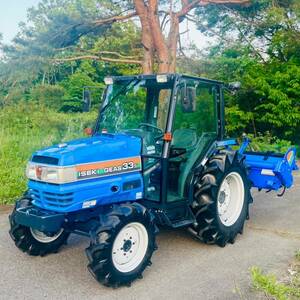 ★★イセキTractor GEAS 33s ★ 675hours ★33馬力★4WD ★Power steering★ 自動水平水 ★バックアップ ★エヤコンキャビン ★ 逆転PTO ★★