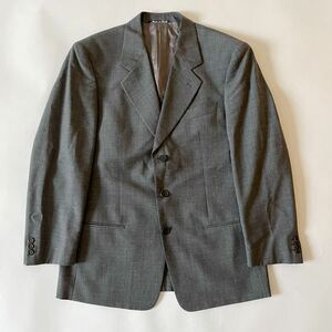 90s giorgio armani ジョルジオアルマーニ 3B テーラードジャケット イタリア製 背抜き 春夏 グレー ヴィンテージ vintage ブレザー