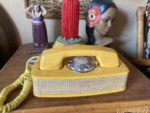  rare 60s 70s USA America Vintage Western Electric Western electric Mid-century dial type fixation telephone interior 