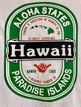 HAWAII ハワイ HANG LOOSE ハングルーズ Heineken ハイネケン パロディ Tシャツ アロハ ALOHA サーフィン パラダイス_画像2