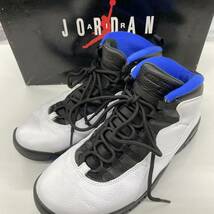 268-MH74) 中古 Nike Air Jordan 10 RETRO Orland 27.5cm 310805-108 ナイキ エアジョーダン 10 オーランド _画像1