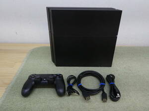 073-T92) 中古品 SONY PS4 プレイステーション4 CUH-1200A 500GB ブラック 動作OK 箱無し ※HDMI・USBケーブル社外品※