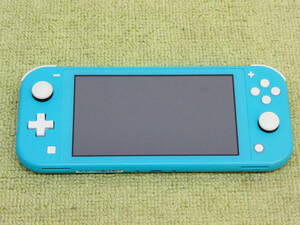 073-J73) 中古品 Nintendo switch Lite ニンテンドースイッチライト 本体 ターコイズ 動作OK 箱なし 本体のみ