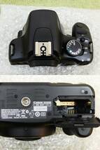 165-R90) 中古品 Canon キヤノン EOS Kiss X2 ダブルズームキット 動作OK _画像5