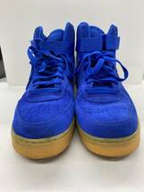 268-MH72) 中古 Nike Air Force 1 High 07 LV8 Hyper Cobalt 26cm 806403-400 ナイキ エアフォース1 ハイパーコバルト _画像2