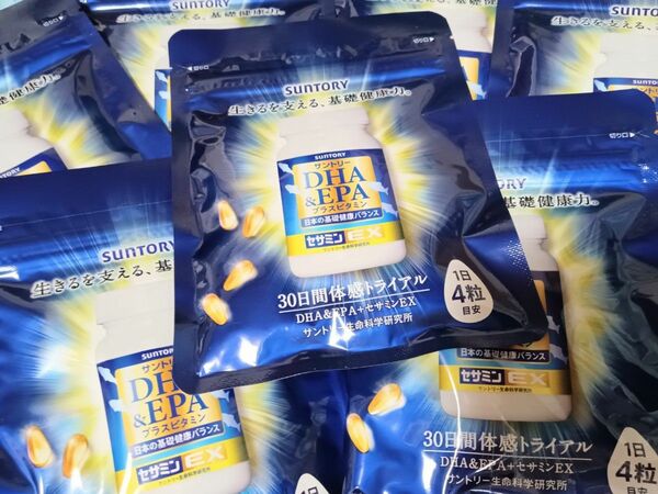 サントリー DHA EPA セサミンEX プラスビタミン　10袋セット