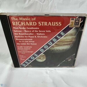 CD Delos Double - The Music of Richard Strauss / Schwarz, et al 管：B2 [0]P