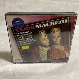 CD VERDI: MACBETH　CLAUDIO ABBADO 管：BG [0]P