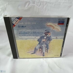 CD ドビュッシー：牧神の午後への前奏曲・海・夜想曲／アシュケナージ＆クリーヴランド管弦楽団 管：B2 [0]P