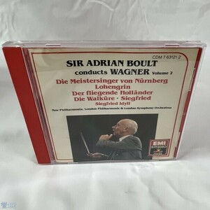 CD SIR ADRIAN BOULT conducts WAGNER Volume 2 管：B2 [0]P