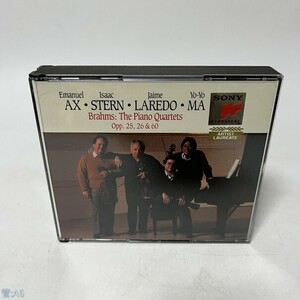 輸入クラシックCD AX・STERN・LAREDO・MA / BRAHMS：PIANO QUARTETS. OPP. 25. 26 ＆ 60[輸入盤] 管：A6 [0]P