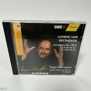 CD LUDWIG VAN BEETHOVEN: Symphony No. 7 & 8 管：EC [0]P