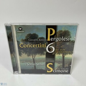 CD PERGOLESI Sei Concertini - I Solisti Veneti - SCIMONE 管：EG [0]P