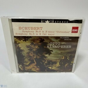 クラシックCD クレンペラー(オットー) / クレンペラー/シューベルト：交響曲第5番＆第8番「未完成」 管：EG [0]P