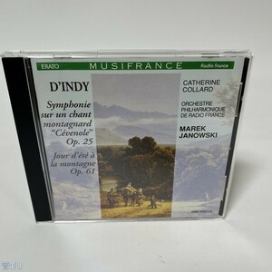 CD MUSIFRANCED'INDY/SYMPHONIE CEVENOLEJANOWSKI 管：EU [0]P