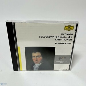 CD BEETHOVEN: CELLOSONATEN NOS.1 & 2 VARIATIONEN　FOURNIER/GULDA 管：EV [0]P